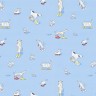 Dogs In Clogs Blue