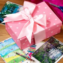 Gratis – Caja para Tarjetas de Cumpleaños